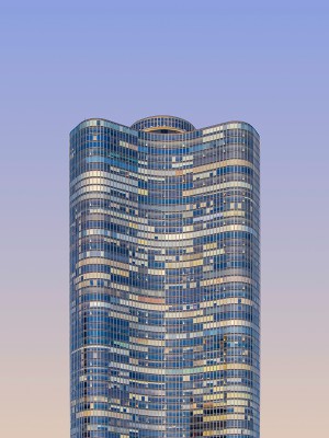 puzzle model Curved building