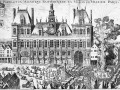 thumbnail Hôtel de Ville de Paris and the Place de Grêve during the reign of Henri IV.