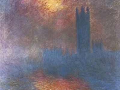 puzzle model The London Parliament, Sun Breaking Through the Fog