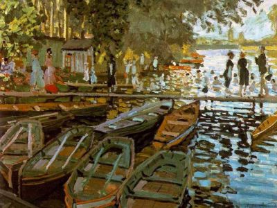 puzzle model Bathers at La Grenouillère