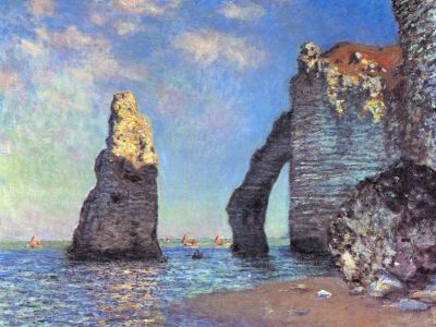 puzzle model The Cliffs at Etretat