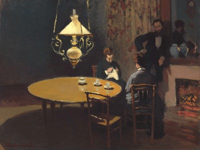 puzzle model Interior, after Dinner (at the Sisley's)