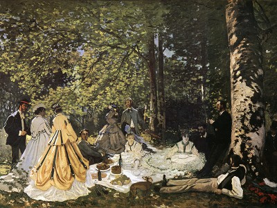 puzzle model Luncheon on the Grass