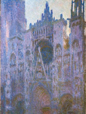 puzzle model Rouen Cathedral in the Morning (Pink Dominant)