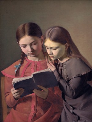 puzzle model The Artist's Sisters Reading a Book