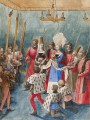 thumbnail Book of Tournaments of King René. The Awarding of the Prize