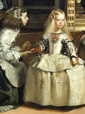 puzzle model Las Meninas, detail 1