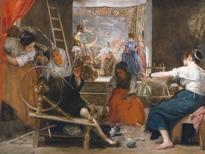 puzzle model The Spinners, or, The Fable of Arachne