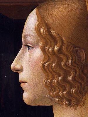 puzzle model Giovanna Tornabuoni (detail)