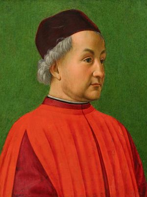 puzzle model Portrait of a Man, possibly Marsilio Ficino