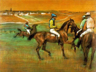 puzzle model Race Horses