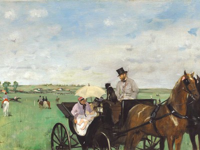 puzzle model At the Races in the Countryside