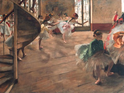 puzzle model Ballet Rehearsal on Stage