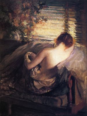 puzzle model Study for The Venetian Blind