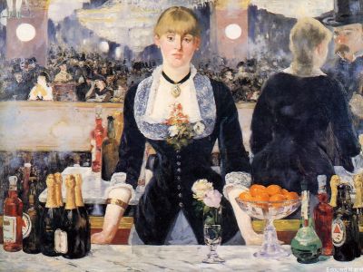 puzzle model Bar at The Folies-Bergère
