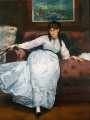 thumbnail Repose.Portrait of Berthe Morisot