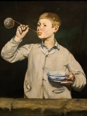puzzle model Boy Blowing Bubbles