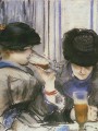 thumbnail Two Women Drinking Bocks