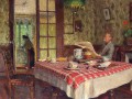 thumbnail Reading in the Dining Room