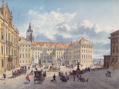puzzle model At the Hradcany in Prague