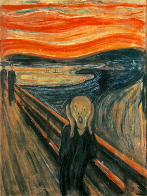 puzzle model The Scream