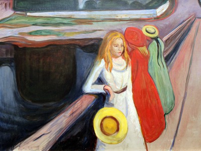 puzzle model Girls on the Bridge