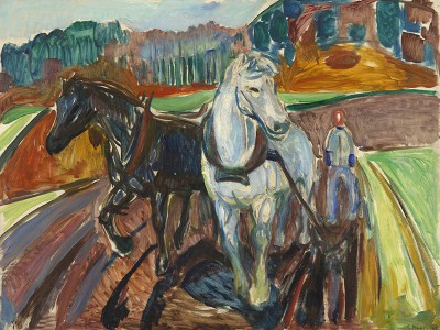 puzzle model Autumn Ploughing