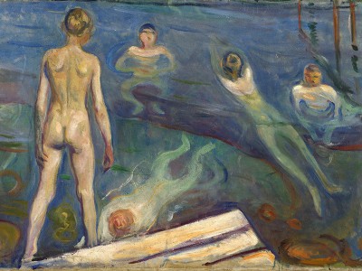 puzzle model Bathing Boys