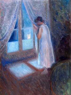 puzzle model The Girl by the Window