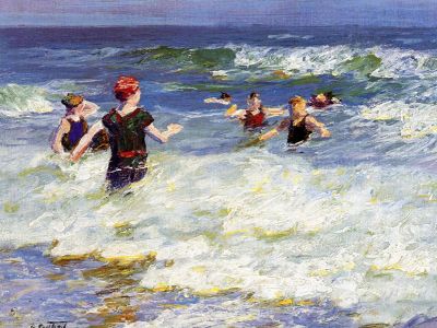 puzzle model In The Surf