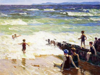 puzzle model Bathers By The Shore