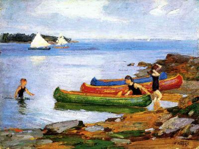 puzzle model Canoeing