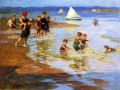 thumbnail Children At Play on The Beach