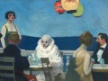 thumbnail Soir bleu (detail)