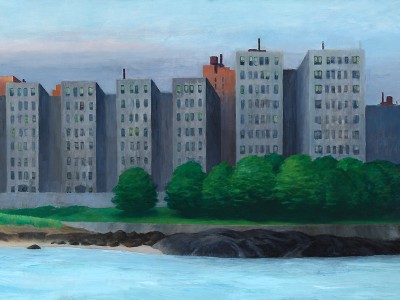 puzzle model Apartment Houses, East River