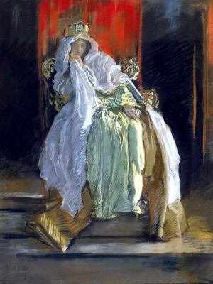 puzzle model La reine dans Hamlet