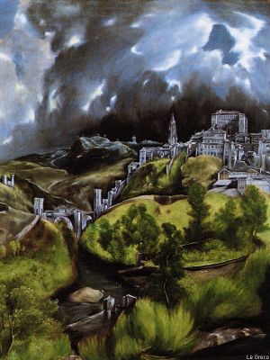 puzzle model View of Toledo