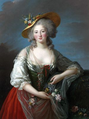 puzzle model Elisabeth of France, known as Madame Élisabeth