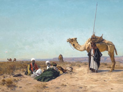 puzzle model Rest in the Syrian Desert