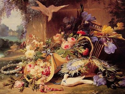 puzzle model Elegant Still Life With Flowers