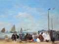thumbnail Scène de plage à Trouville