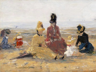 puzzle model On the Beach, Trouville
