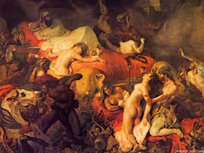 puzzle model The Death of Sardanapalus