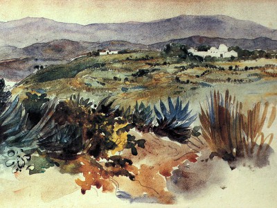 puzzle model Moroccan landscape