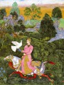 thumbnail Sultan Ibrahim Adil Shah II Khan hawking (miniature)