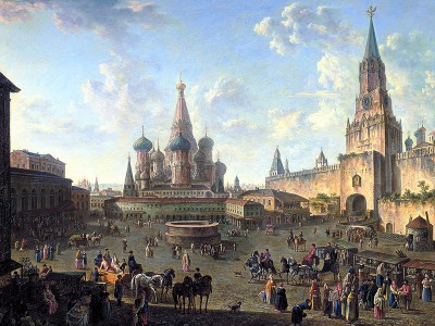 puzzle model Red Square in Moscow