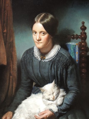 puzzle model The Lady with the Cat