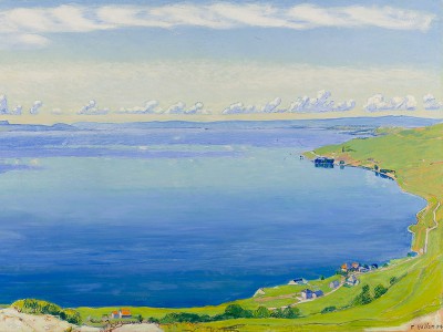 puzzle model Lake Geneva Seen from Chexbres