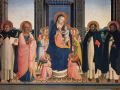 thumbnail Mary & Saints: predella of the altarpiece Pala di Fiesole