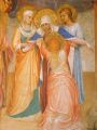 thumbnail The Four Marys : detail of "Crucifixion and The Saints"
